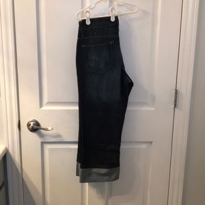 Cropped jeans